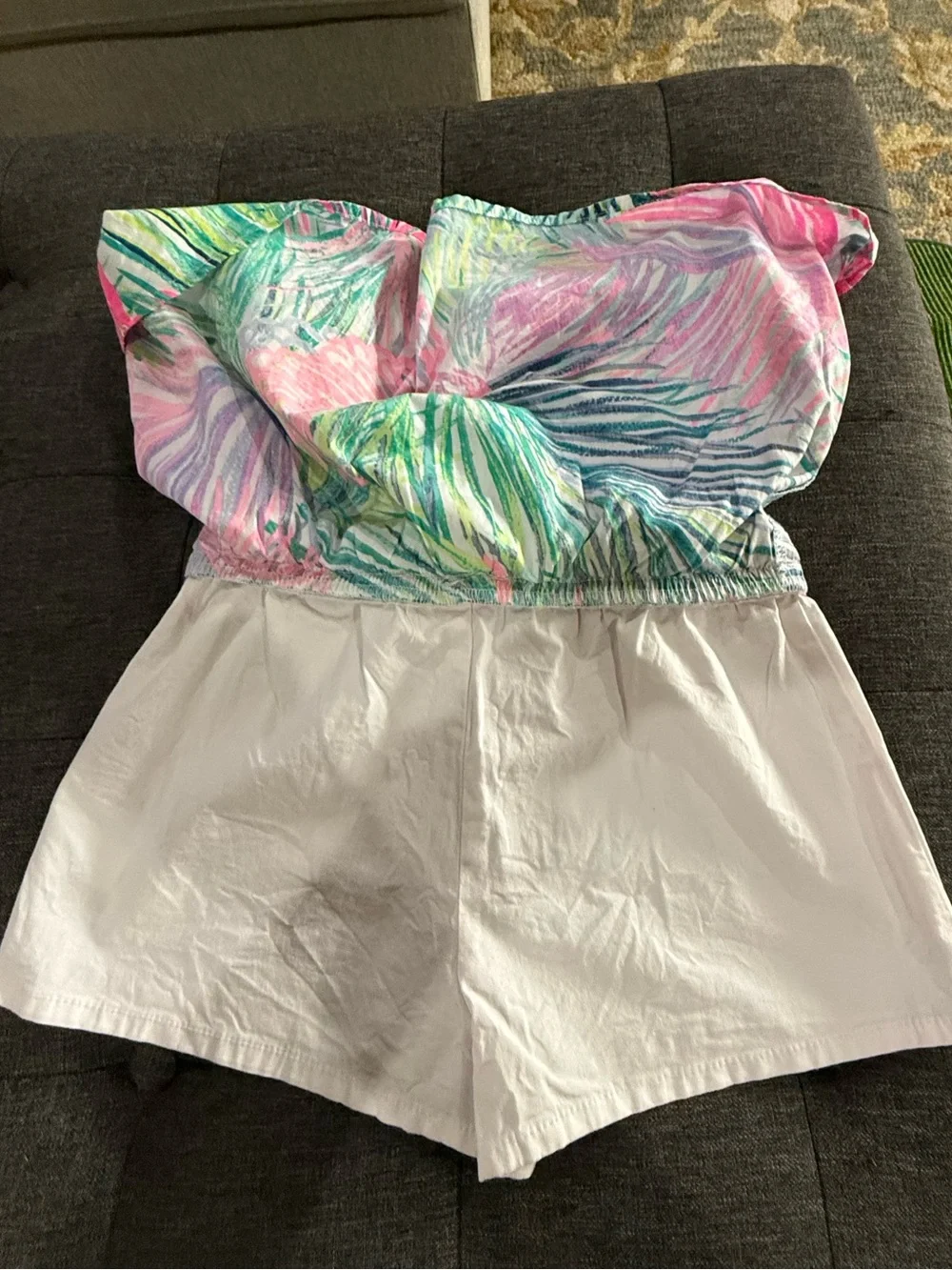 Lilly Pulitzer Tropical Skort in Girls Size L (8-10) Excellent Condition